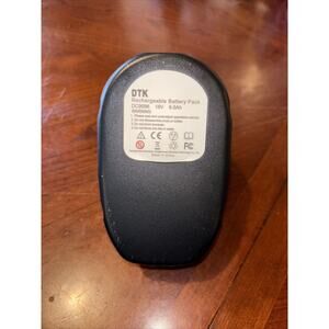 New DTK Rechargeable Battery Pack DC9096 18V 6.5Ah Tested